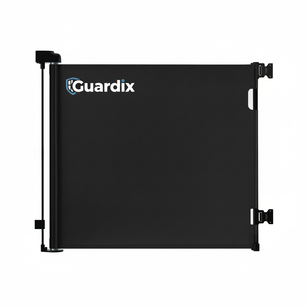 Guardix Retractable Mesh Baby/Dog Gate